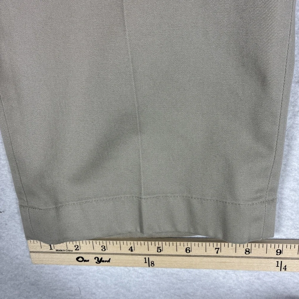 Brooks Brothers Advantage Chino Hudson Khaki Mens Size 37x30 Preppy Business